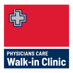 Physicians Care Walk in Clinic Logo Stacked CMYK
